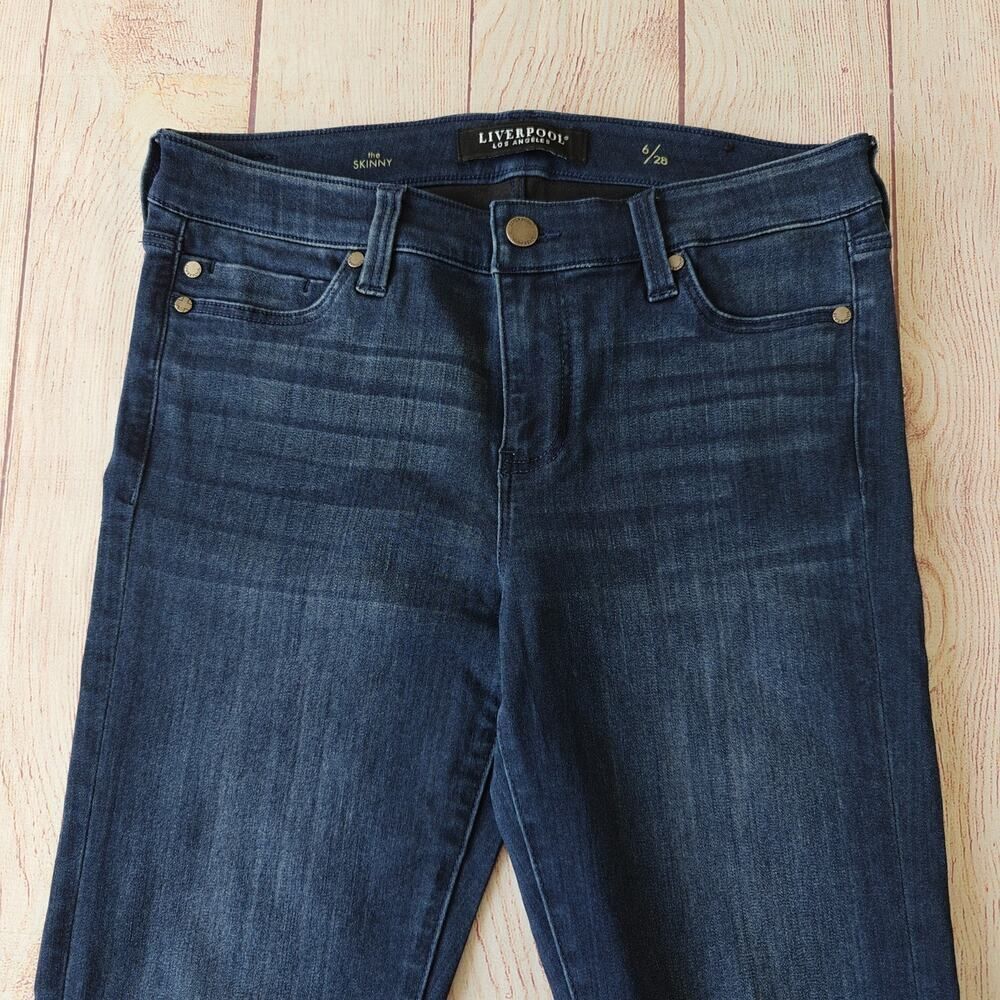 Liverpool Abby Skinny Jeans sz 6/28 style # LM2000F64 - Picture 6 of 12